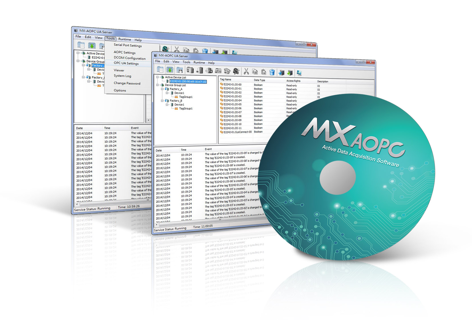 Программное обеспечение MX-AOPC UA Server