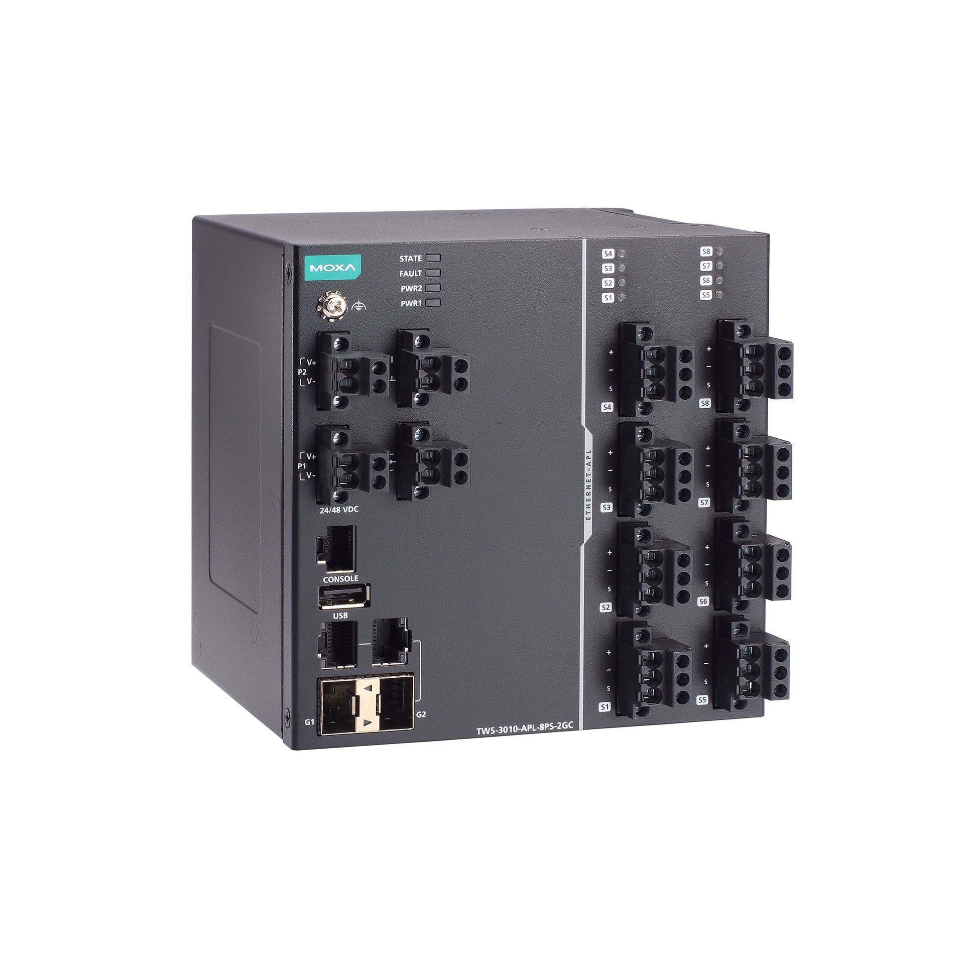 Коммутатор TWS-3010-APL-8PS-2GC-T