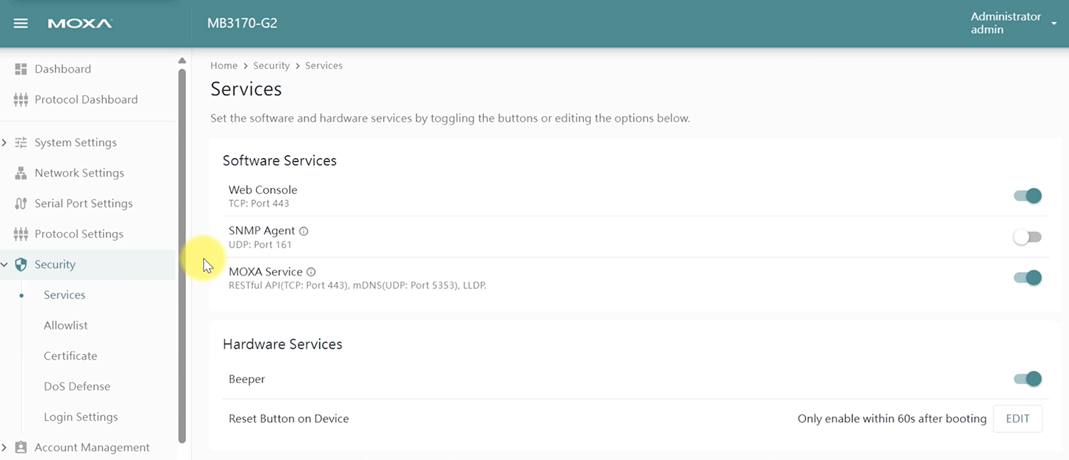 промышленные Modbus шлюзы серии MGate MB3000-G2