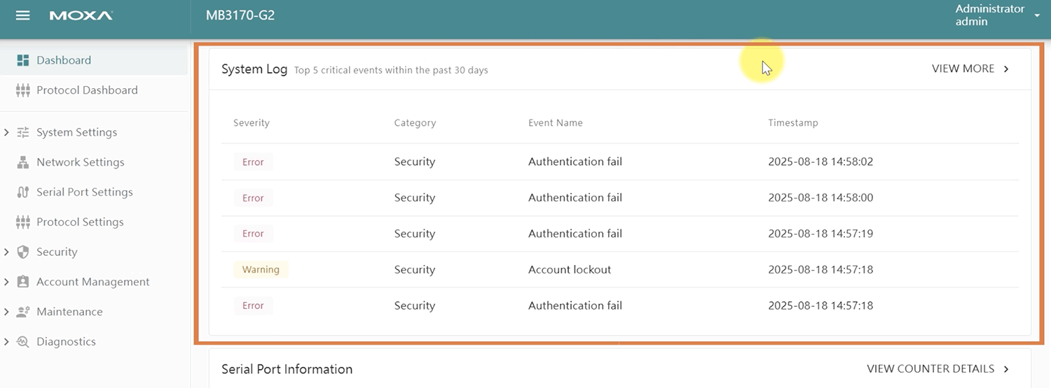 промышленные Modbus шлюзы серии MGate MB3000-G2